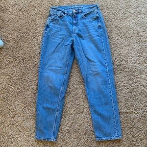 Dark Wash Mom-Jean Style American Eagle Jeans